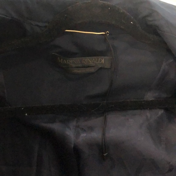 Dark navy Marina Rinaldi
Tarantino Wrap Coat - Picture 4 of 8